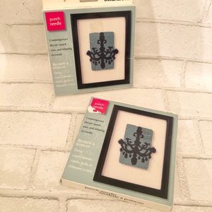 Punch Needle Crafts Chandeliers New in Box 2